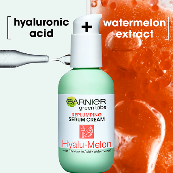 Garnier Green Labs Hyalu-Melon Replumping Serum Cream SPF 15 72ml